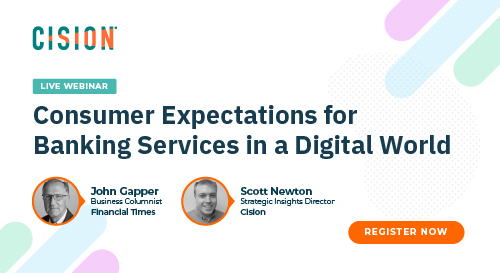 [Upcoming Webinar] Consumer Expectations for Banking Services in a Digital World